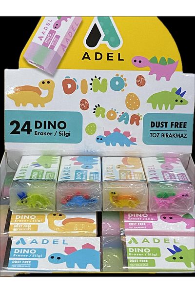 Adel 3D Dino Eraser