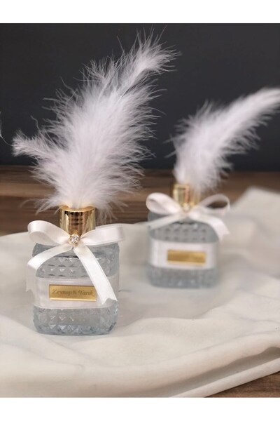 Masalsı Concept Kişiye Özel Oda Kokusu Şişesi 10adet Söz Nişan Hediyelik Çubu...