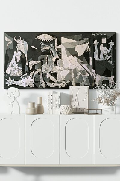 TabloShop Pablo Picasso - Guernica Kanvas Tablosu - Modern Sanat Dekoru
