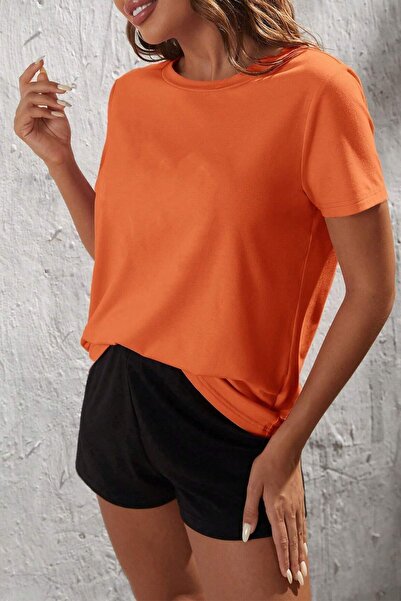 trendypassion Unisex Άνετο βαμβακερό χτενισμένο βαμβακερό σορτς