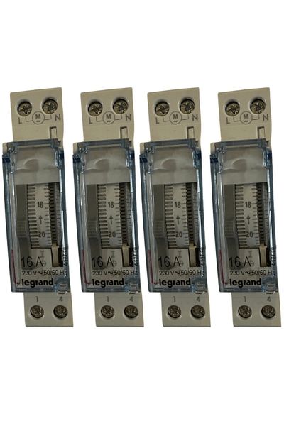 Legrand 412790 Modular Time Clock (4 Pieces)