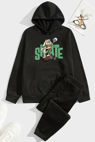 trendypassion Σετ φόρμας Unisex All Day Rabbit Printed