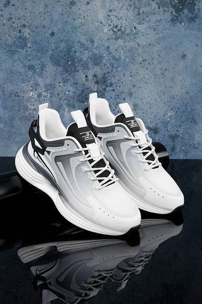 DARK SEER Enigma DS Weiß Schwarz Herren Sneaker