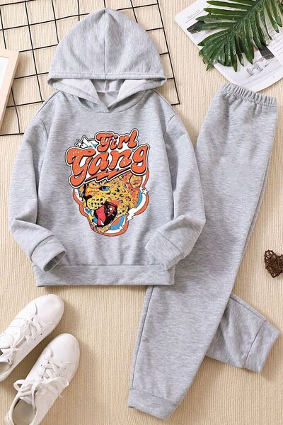 trendypassion Σετ φόρμας παιδικής κοπέλας Gang