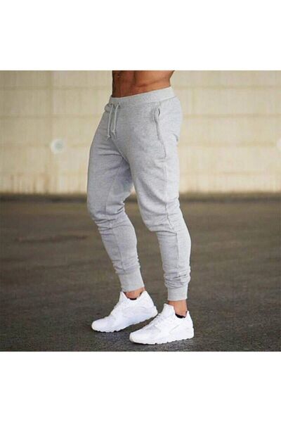 Miss Pánské tepláky Aster Grey Relax s potiskem