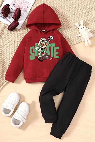 trendypassion Σετ Παιδική Ολοήμερη Φόρμα Κουνέλι