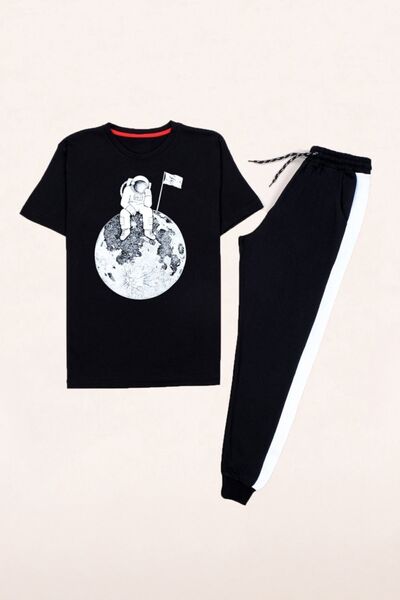 trendypassion Σετ φόρμας με στάμπα Flag Astronaut