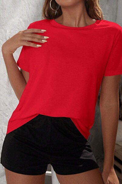 trendypassion Unisex Άνετο βαμβακερό χτενισμένο βαμβακερό σορτς