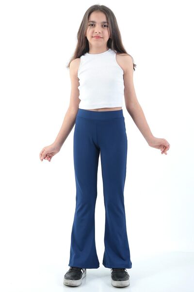 Cuties Girl's High Waist Flared Trousers