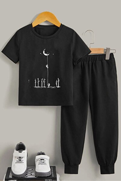 trendypassion Παιδικό Σετ αθλητικής φόρμας με θέμα Space