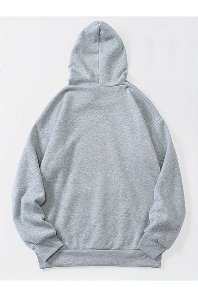 Let's Wear Унисекс суитшърт с качулка и щампа Brooklyn