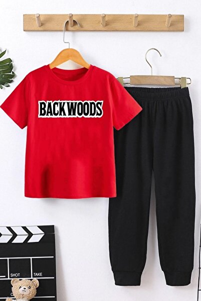 trendypassion Παιδική φόρμα Backwoods Printed Bottom - Top Σετ φόρμας