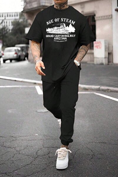 trendypassion Σετ φόρμας 2 τεμαχίων Unisex Comfortable Design Age Of Steam