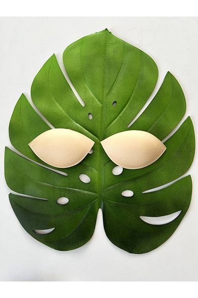 CUPSEA Double Padding Eye Push-up Χρώμα δέρματος, Επένδυση μπικίνι σουτιέν, μαξιλαράκι σφουγγαριού