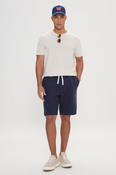 AC&Co / Altınyıldız Classics Men's Navy Blue Standard Fit Regular Cut Comfort...