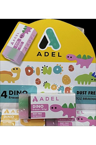 Adel 3D Dino Eraser