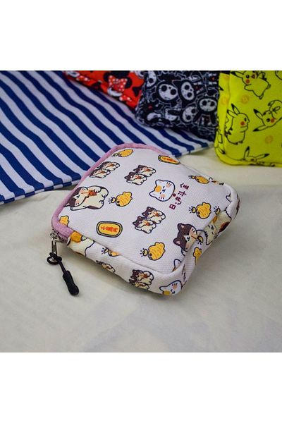 Köstebek Beige Richer Cat - Get So Much Money Makeup Bag