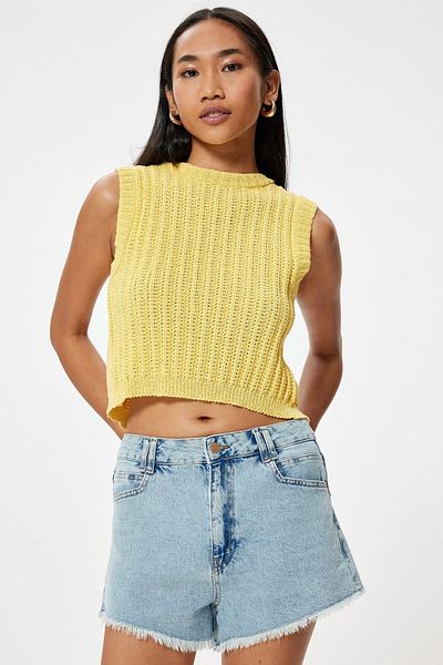 Koton Pantaloni scurți de damă Model Nr. 4Sal40395Mdlgt