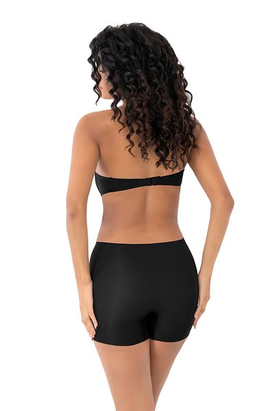 SÜSEN LİNGERİE High Waist and Belly Recovery Black Corset Boxer - Non-Marking and Laser Cut