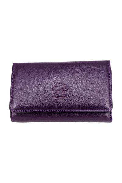 Westpolo Women's Purple Genuine Leather Wallet