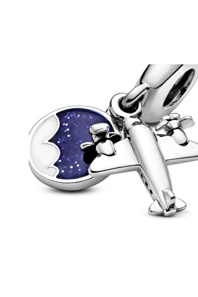 Lines Bijuteri Pervaneli Uçak Sallantılı Charm s925 Gümüş