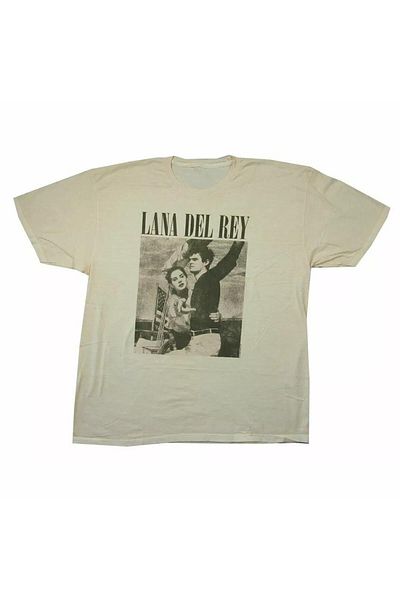 Köstebek Lana Del Rey - Νόρμαν Φουκίνγκ Ρόκγουελ! (unisex) Μπεζ μπλουζάκι