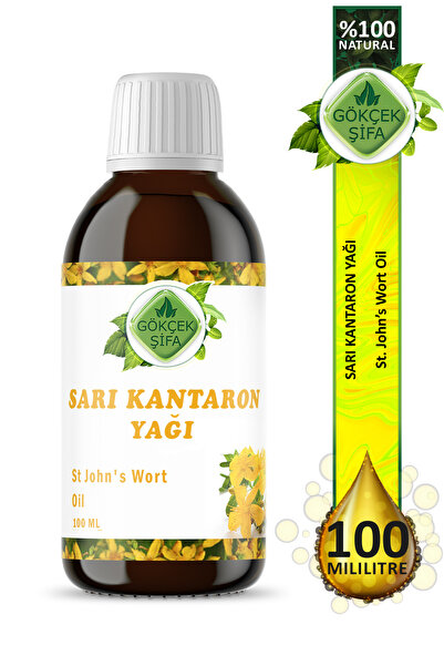 Gökçek Şifa Sarı Kantaron Yağı (St. John's Wort Oil) 100 Ml.