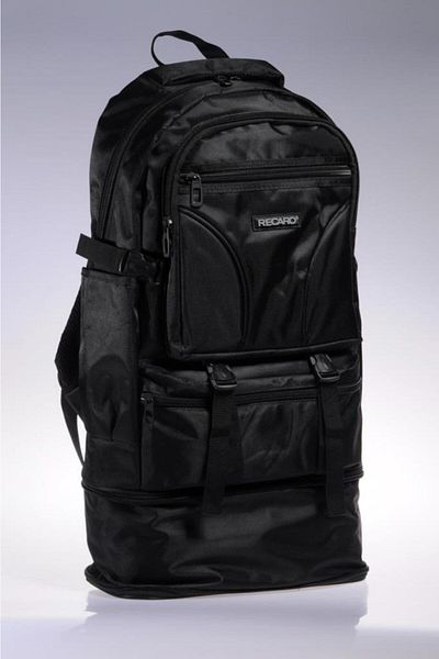 Recaro Unisex Black Bellows Mountaineer Travel, Travel Backpack