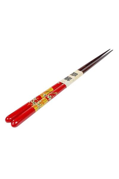 Globy Ahşap Chopstick, Çin Çubuğu 22 cm 5'li