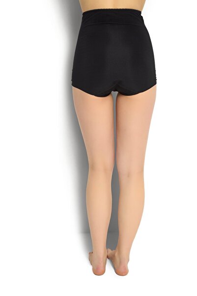 Jiber Women's Black Lace Slip Corset - 4530