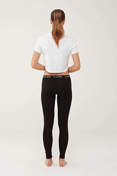 U.S. Polo Assn. U.s Polo Assn. 16605 Kadın Tayt-siyah