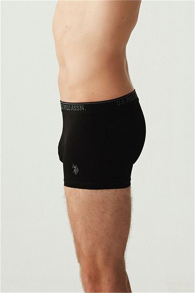 U.S. Polo Assn. Πόλο Ασν των ΗΠΑ. 80097 Ανδρικό Boxer 3 τεμαχίων-μαύρο