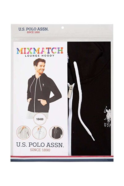 U.S. Polo Assn. U.S. Polo Assn. 18469 Férfi kapucnis tréningruha - sötétkék