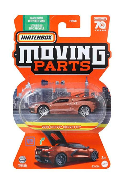 Matchbox MOVING PARTS ARABALAR 2020 CHEVY CORVETTE HLG28
