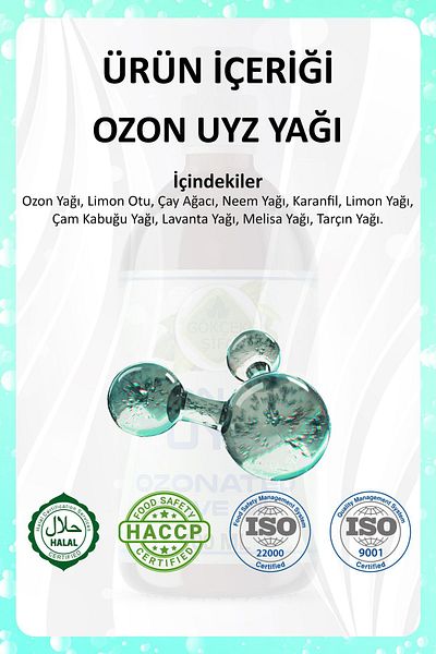 Gökçek Şifa Ozone Oil Uyz (Uyuz) 100 Ml.