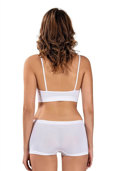 Jiber White String Bustier Corset 4505