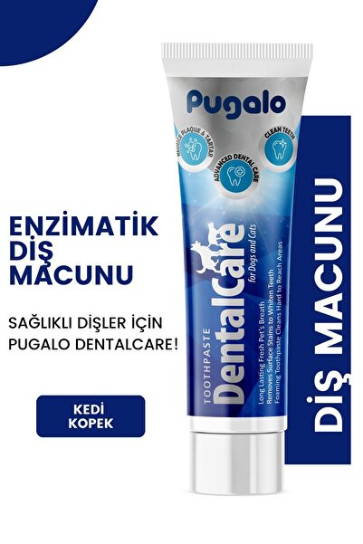 PUGALO Kediler Ve Köpekler Için Tartar Önleyici Enzymatic Dişmacunu 100 ml