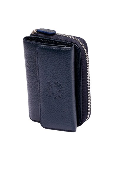 Westpolo West Polo Hakiki Deri Bol Kartlık Bölmeli Kadın Cüzdan Kartlık