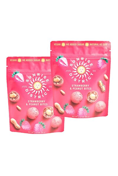 Sunrise District ÇİLEK & FISTIK EZMELİ HURMA TOPU 2'Lİ