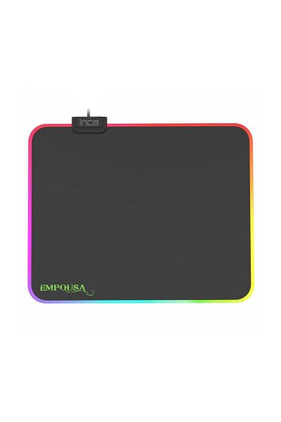 Inca Empousa Imp-024 Rgb 7 Led Medium Mousepad - 320X270X3Mm