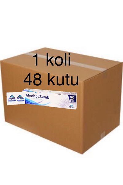 Aqua 4800 Pieces of Alcohol Swab Wipes - 1 Box
