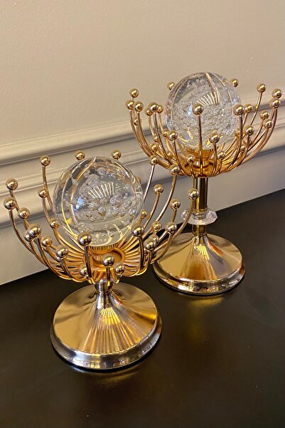 LEMİ DEKORASYON Balon Küreli 2 Li Diken Küre Dekor 20-25 cm