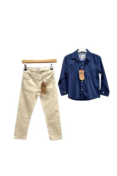 rois kids Boy's Shirt and Trousers Set