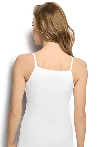 Jiber Women's White Modal Rope Strap Athlete 603