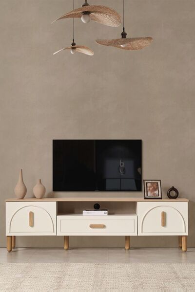 BuğdaycıGrup Bohem 200 Tv Sehpası Premium Tasarım Televizyon Sehpası