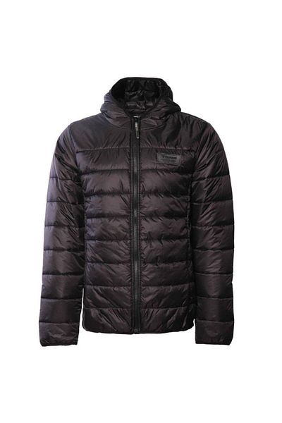 hummel Cassiopeia Erkek Siyah Kapüşonlu Şişme Mont