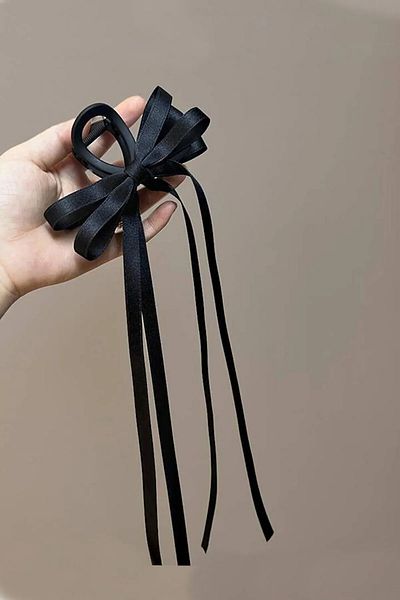 AURRARİ Bowknot pentru femei cu zăvor cu cataramă neagră