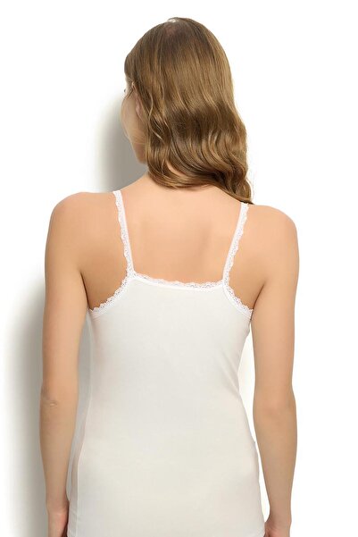 Jiber Women's Ecru Modal Rope Strap Athlete 614