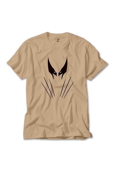 Z zepplin Wolverine X Men - Κρεμ Χρώμα T-Shirt