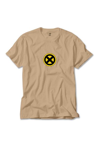 Z zepplin Κρεμ μπλουζάκι X Men Green Logo